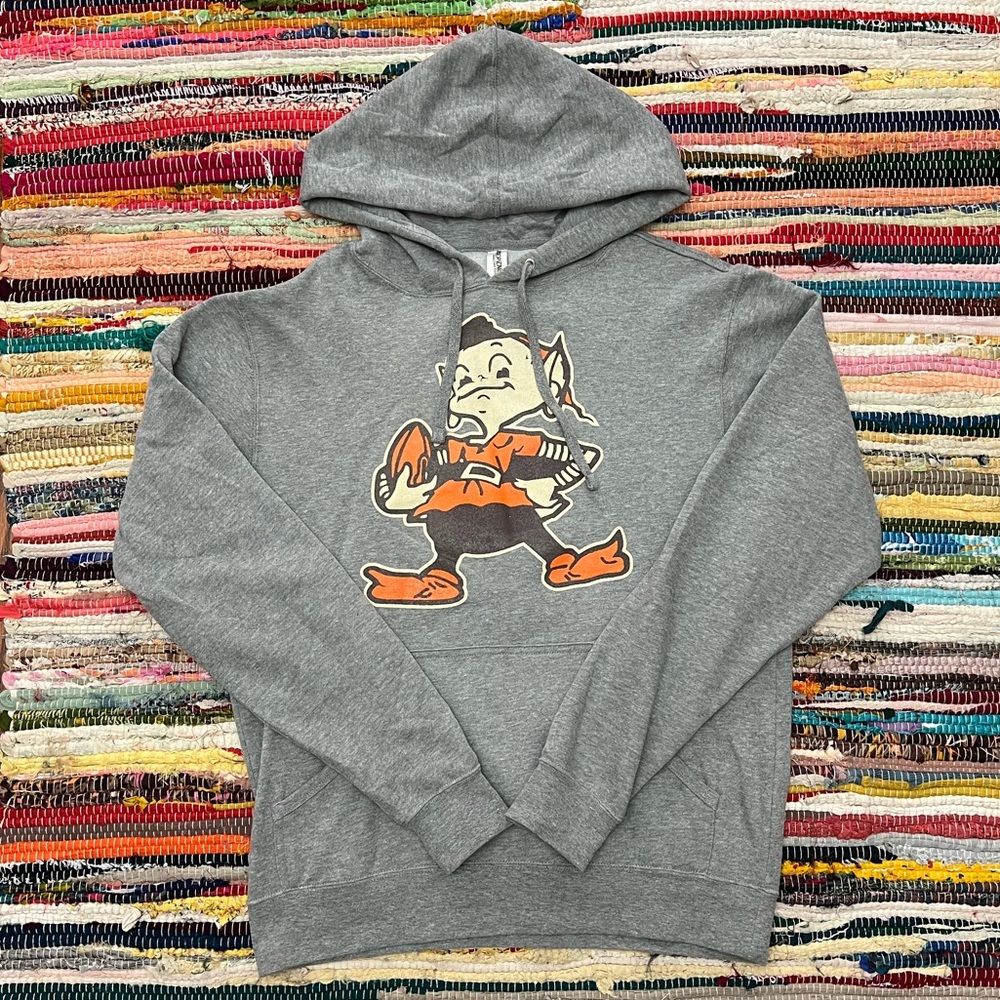 Cleveland Browns Graphic Hoodie | Grey | Size M